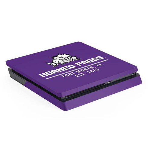 Texas Christian University Horned Frogs Fort Worth PlayStation PS4 Skins